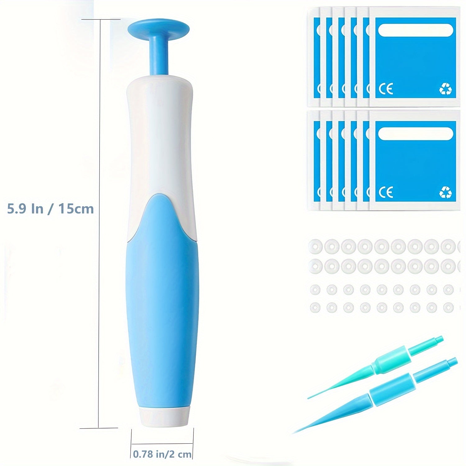 Advanced 2-in-1 Skin Tag Removal Kit - Gentle, Hypoallergenic for All Skin Types, Includes Face, Neck & Body Care, Skin Tag Remover for Adults, Automatic, Skin Protection, Most Body Parts