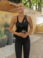 Women'S Racerback Sports Bras Yoga Crop Top with Built in Bra