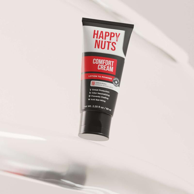 Comfort Cream Deodorant for Men: Anti-Chafing Sweat Defense, Odor Control, Aluminum-Free Mens Deodorant