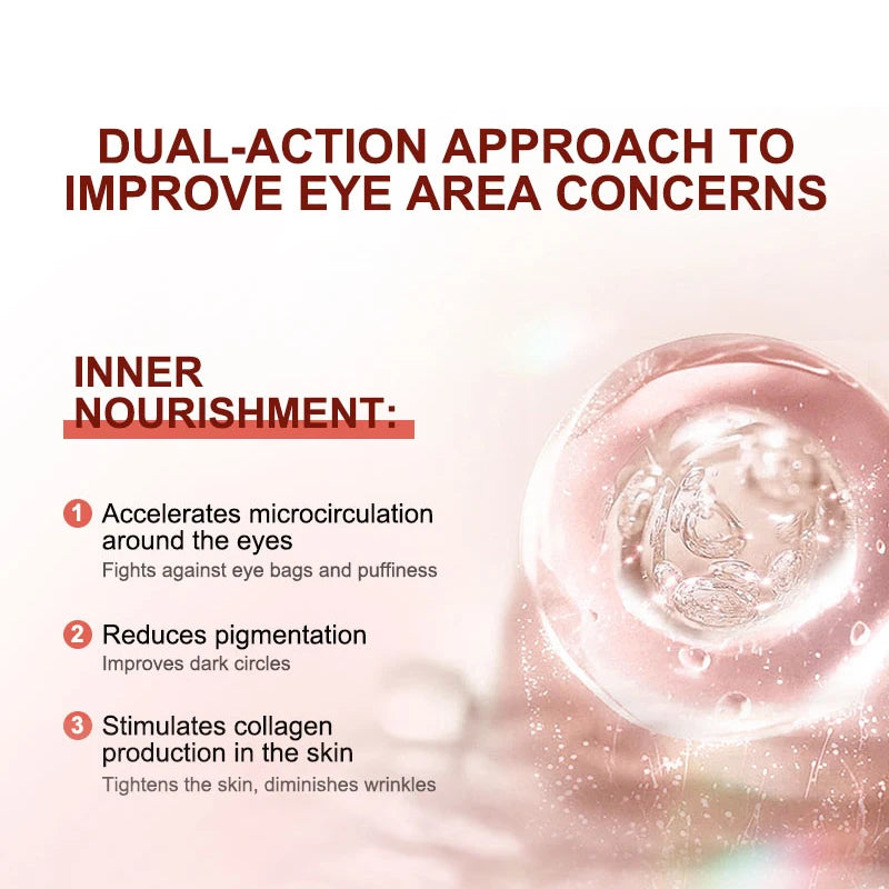 Astaxanthin Dark Circles Remover Eye Bags Eye Cream anti Wrinkle Firmness Moisturizing Eyes Serum Skin Care Beauty Products