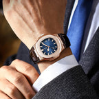 Top Luxury Square Man Watch Date Waterproof Luminous Quartz Men Watches High Quality Fashion Sports Leather Men'S Watch