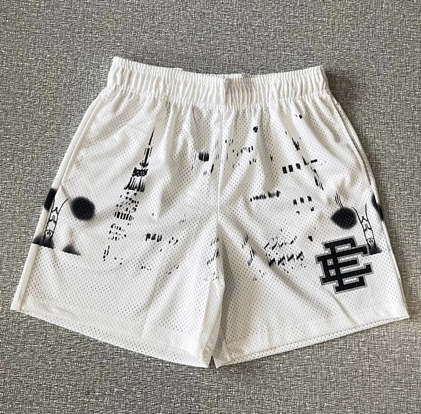 2025 EE Eric Emanuel Basic Shorts NEW men's casual shorts fitness sports pants summer gym workout Men Classic GYM Mesh Shorts