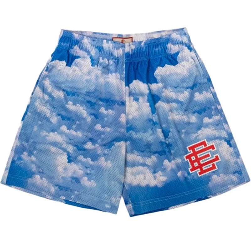 2025 EE Eric Emanuel Basic Shorts NEW men's casual shorts fitness sports pants summer gym workout Men Classic GYM Mesh Shorts