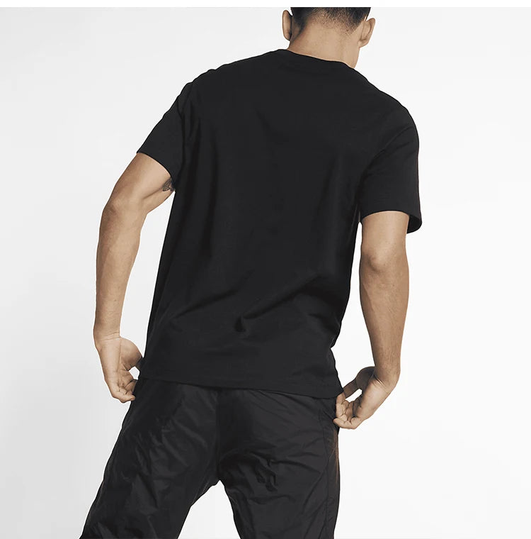 Nike Official Genuine JORDAN Men's Round Neck Knitted Breathable Sport Casual T-shirt AO0665-011