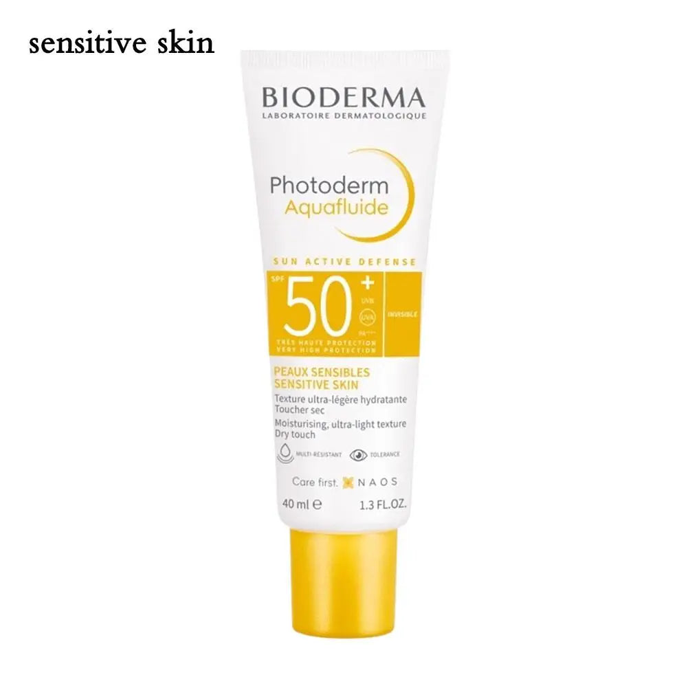 BIODERMA SPF50+ Sunscreen Cream Sweat Proof Waterproof Efficient Lasting All Skin Sunscree Lightweight Refreshing Body Sunscreen