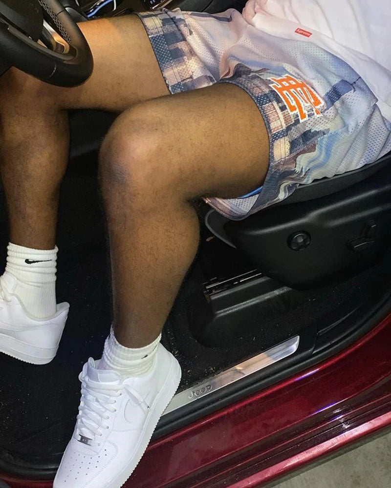 2025 EE Eric Emanuel Basic Shorts NEW men's casual shorts fitness sports pants summer gym workout Men Classic GYM Mesh Shorts