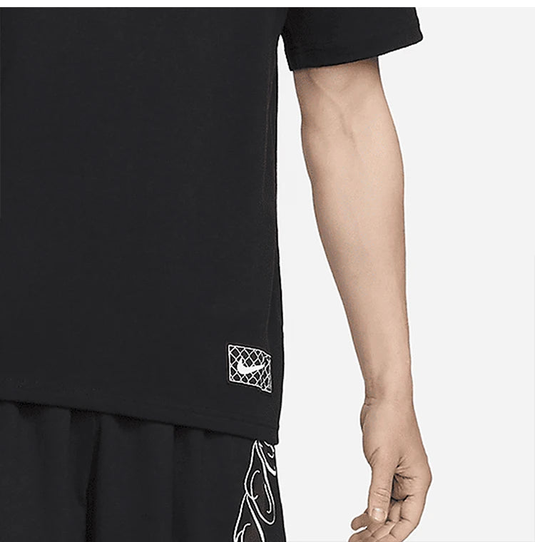 Nike Official 2024 New Men's Loose Sport Casual Basketball T-Shirt FV8399-010