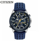 CITIZEN Blue Angel Generation Men's Luxury Wristwatches Radio Night Glow Energy Multi Functional Fashion Original Business Watch