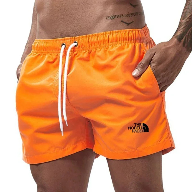 Trendy hot Summer Quick-Dry Shorts Men Swimwear Beach Shorts Swim Shorts Beach Wear Sports (9 Colors) Men's Clothing 2025