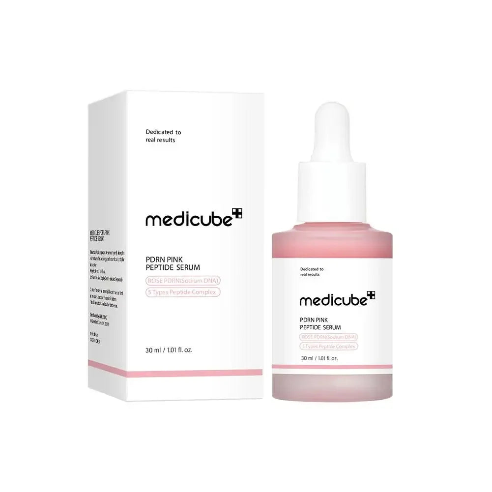 Pink Peptide Serum Milk Moisturizing and hydrating Brightening hydrating Improve skin condition Dry dehydrated skin Care 30ML