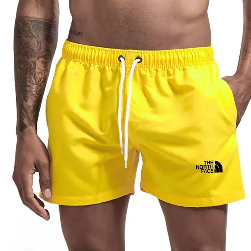 Trendy hot Summer Quick-Dry Shorts Men Swimwear Beach Shorts Swim Shorts Beach Wear Sports (9 Colors) Men's Clothing 2025