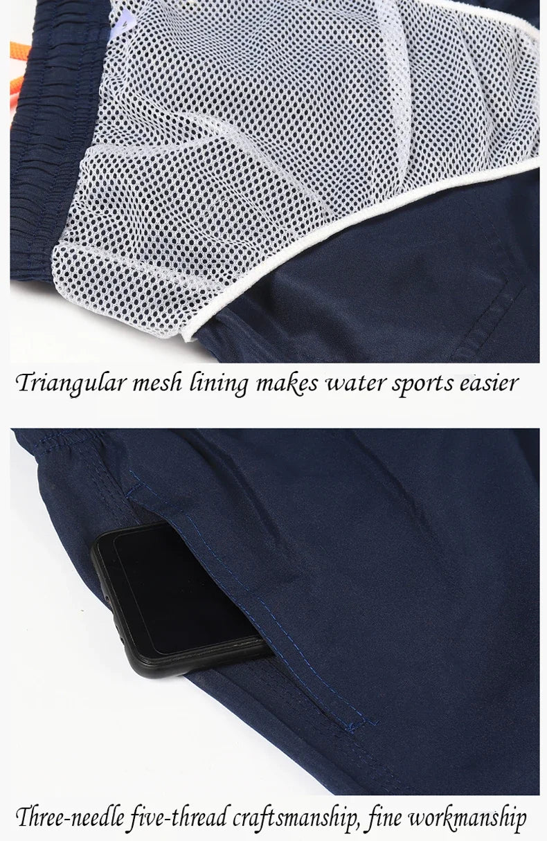 Trendy hot Summer Quick-Dry Shorts Men Swimwear Beach Shorts Swim Shorts Beach Wear Sports (9 Colors) Men's Clothing 2025