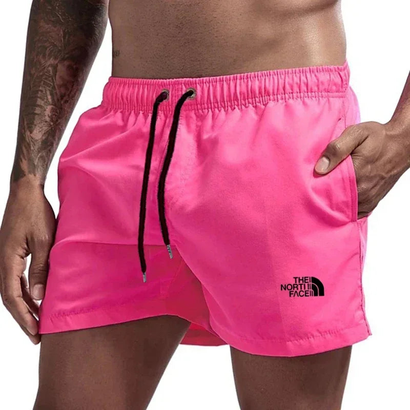 Trendy hot Summer Quick-Dry Shorts Men Swimwear Beach Shorts Swim Shorts Beach Wear Sports (9 Colors) Men's Clothing 2025
