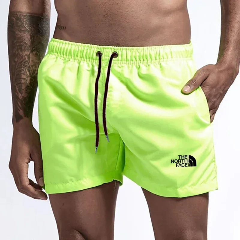 Trendy hot Summer Quick-Dry Shorts Men Swimwear Beach Shorts Swim Shorts Beach Wear Sports (9 Colors) Men's Clothing 2025