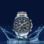 CITIZEN Blue Angel Generation Men's Luxury Wristwatches Radio Night Glow Energy Multi Functional Fashion Original Business Watch