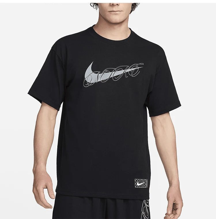 Nike Official 2024 New Men's Loose Sport Casual Basketball T-Shirt FV8399-010