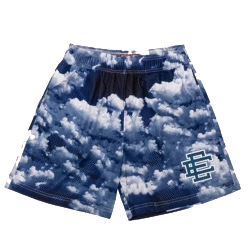 2025 EE Eric Emanuel Basic Shorts NEW men's casual shorts fitness sports pants summer gym workout Men Classic GYM Mesh Shorts