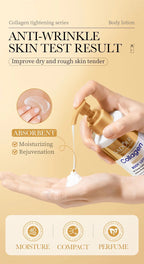 Collagen Milk Bleaching Face Body Cream Whitening Skin Moisturizing Lotion Lightening Care