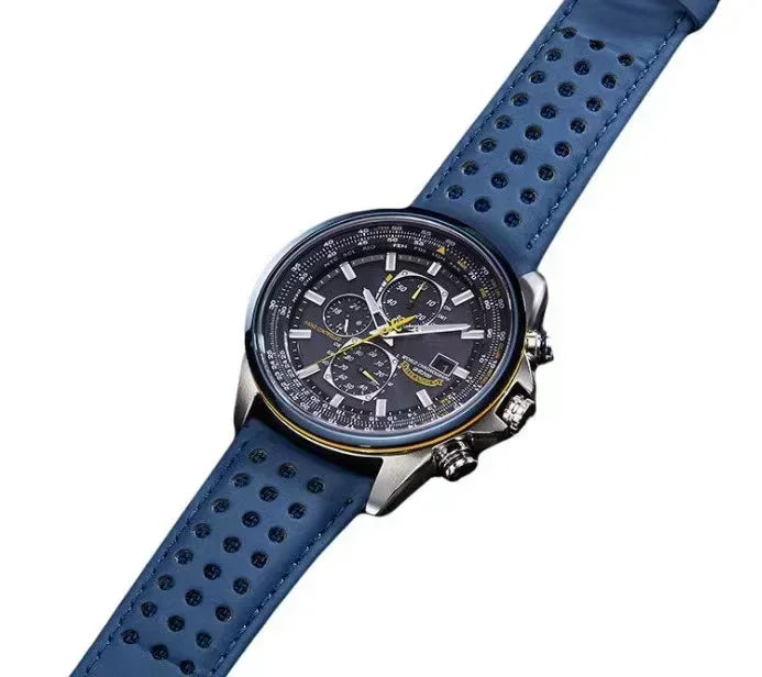 CITIZEN Blue Angel Generation Men's Luxury Wristwatches Radio Night Glow Energy Multi Functional Fashion Original Business Watch