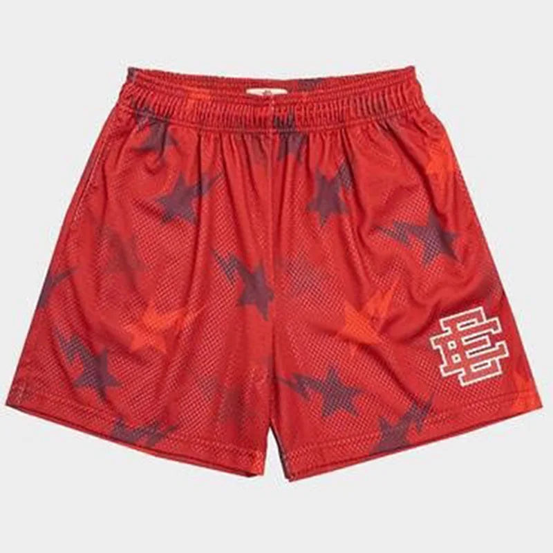 2025 EE Eric Emanuel Basic Shorts NEW men's casual shorts fitness sports pants summer gym workout Men Classic GYM Mesh Shorts