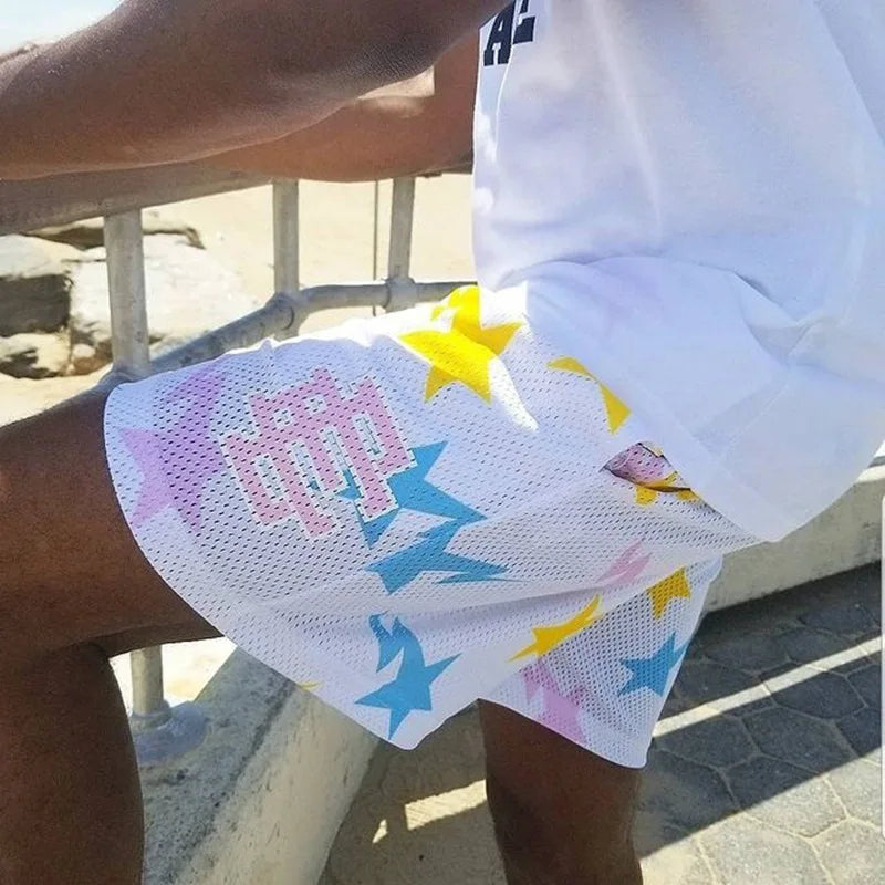 2025 EE Eric Emanuel Basic Shorts NEW men's casual shorts fitness sports pants summer gym workout Men Classic GYM Mesh Shorts