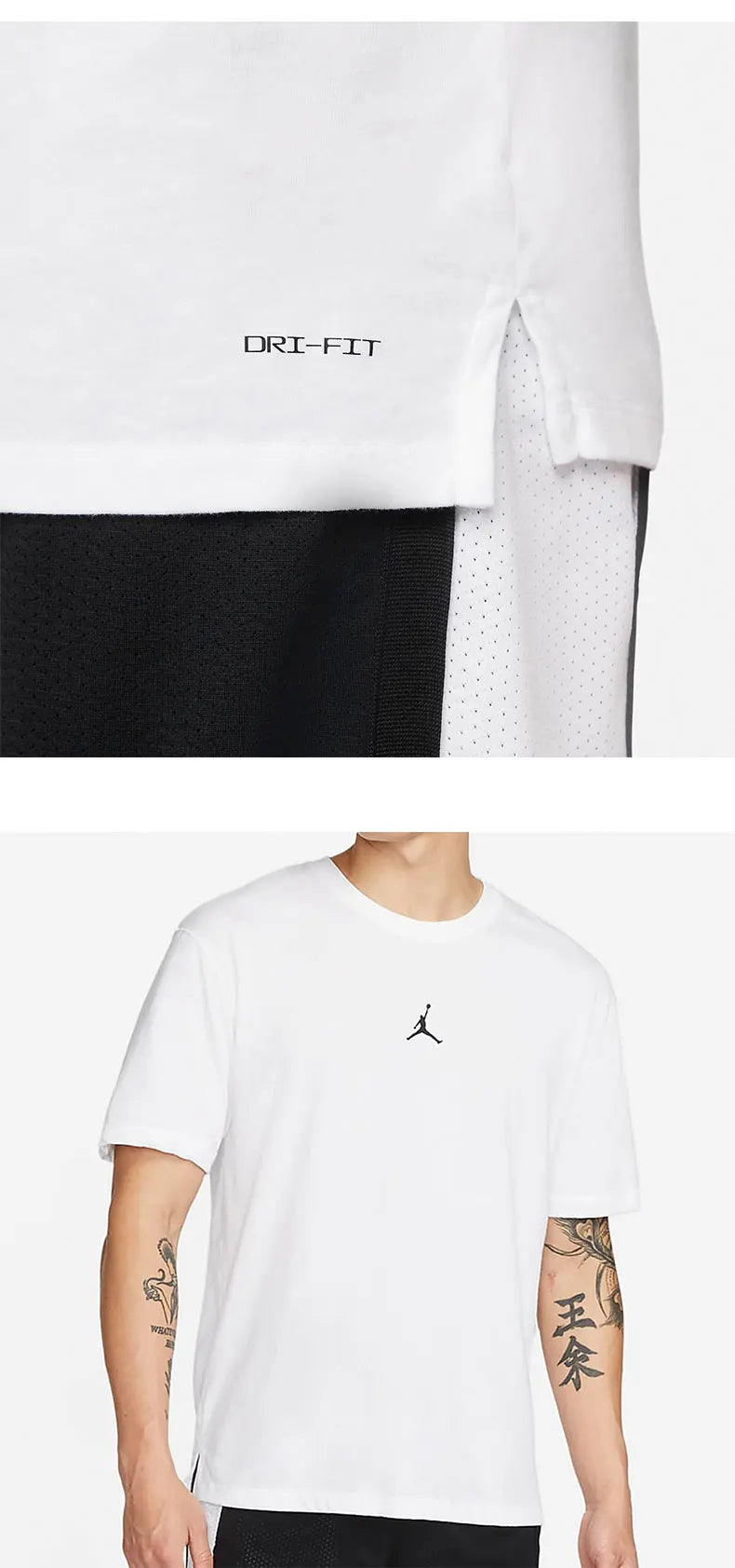 Nike Official Authentic Jordan Sport Dri-FIT Men's Short Sleeve T-Shirt DH8922-100