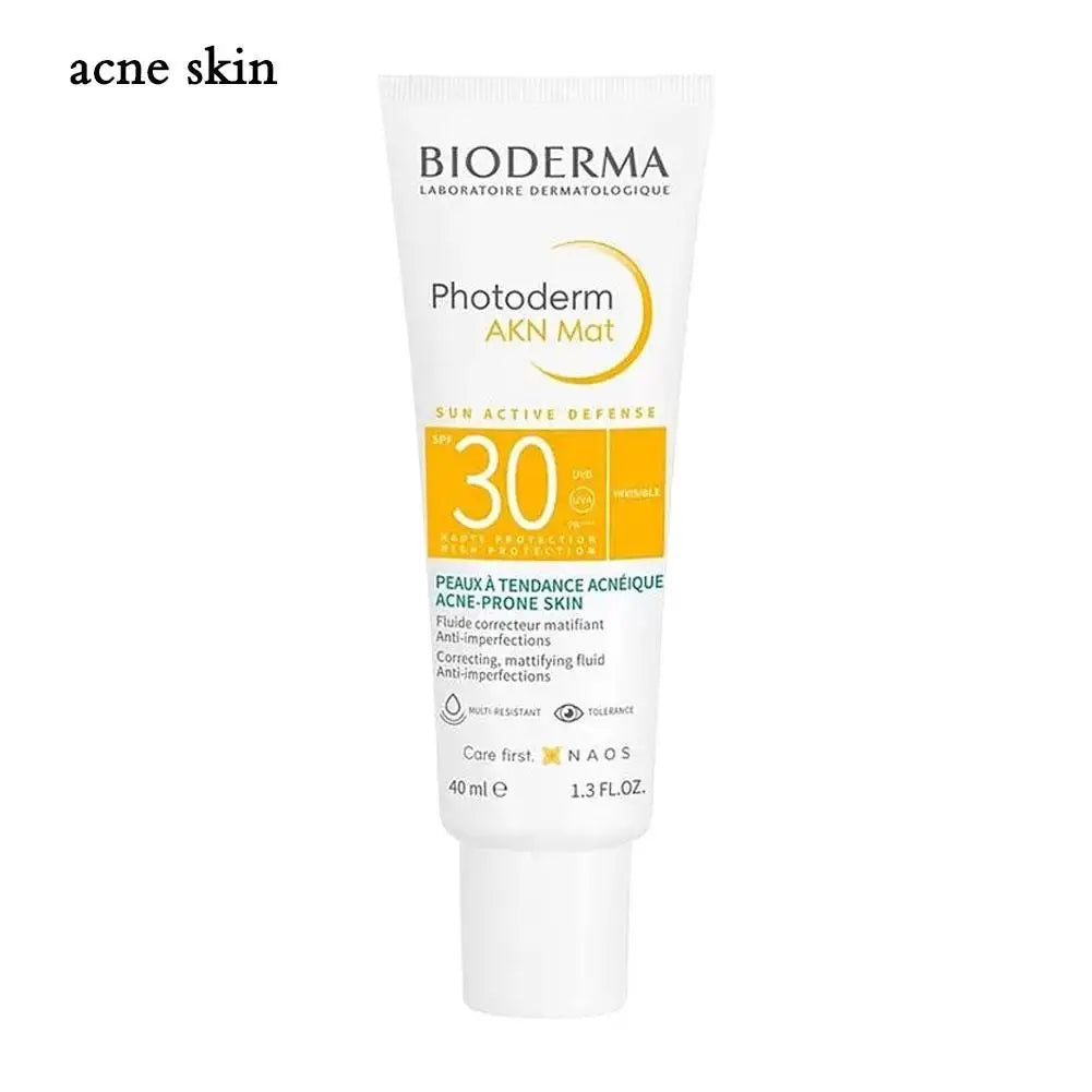 BIODERMA SPF50+ Sunscreen Cream Sweat Proof Waterproof Efficient Lasting All Skin Sunscree Lightweight Refreshing Body Sunscreen