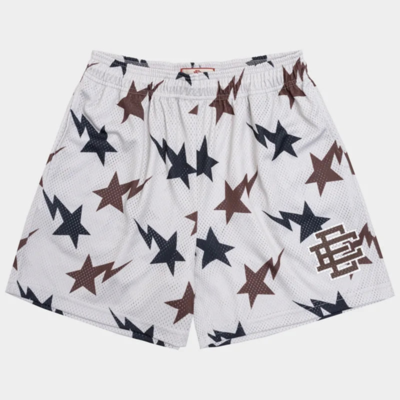 2025 EE Eric Emanuel Basic Shorts NEW men's casual shorts fitness sports pants summer gym workout Men Classic GYM Mesh Shorts