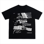 Summer Cotton T-shirt Street Wear Basketball Kobe Bryant Graphic Print Loose T-shirt Top Men's T-shirt for Both Men and Women