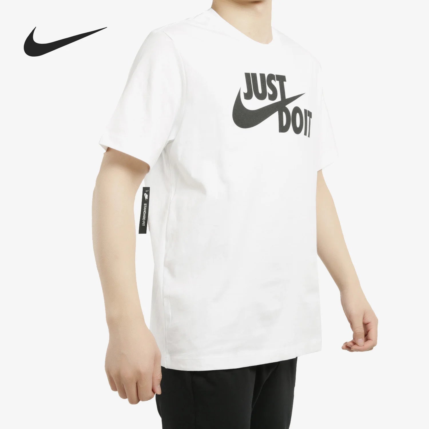 Nike Official Genuine New Men's Summer Simple Breathable Casual Short Sleeve T-Shirt AR5007-100