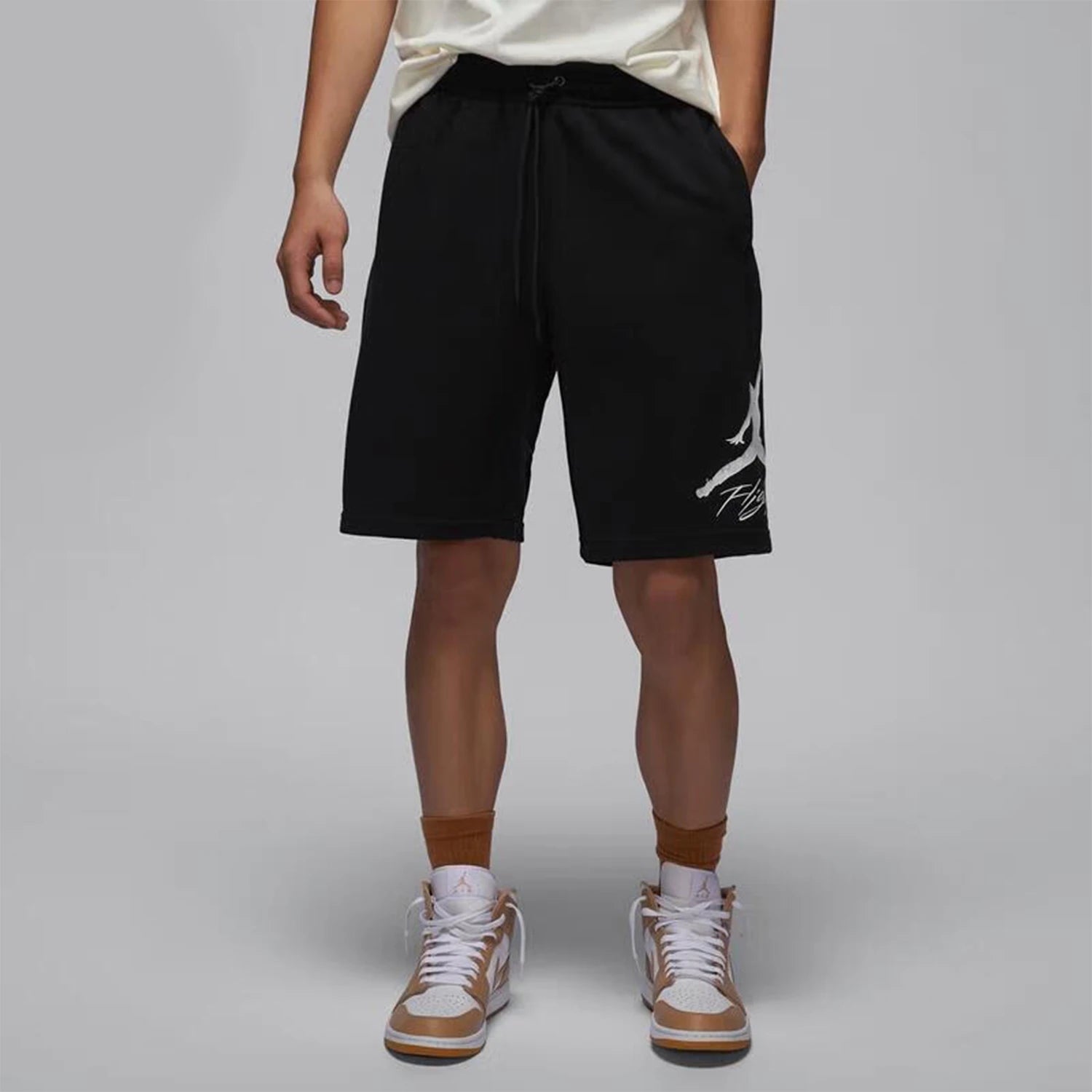 Nike Official Genuine JORDAN Men's Loose Breathable Sports Knit Shorts FV7310-010