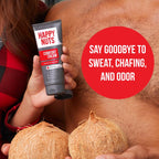 Comfort Cream Deodorant for Men: Anti-Chafing Sweat Defense, Odor Control, Aluminum-Free Mens Deodorant