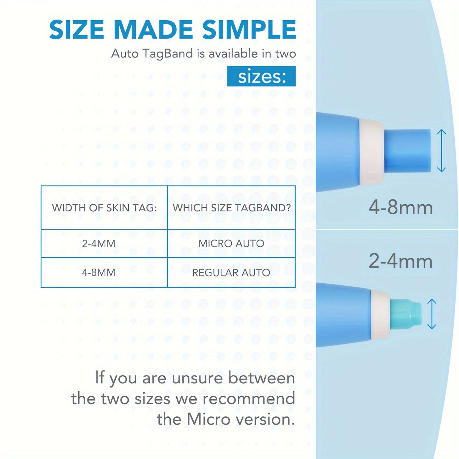 Advanced 2-in-1 Skin Tag Removal Kit - Gentle, Hypoallergenic for All Skin Types, Includes Face, Neck & Body Care, Skin Tag Remover for Adults, Automatic, Skin Protection, Most Body Parts