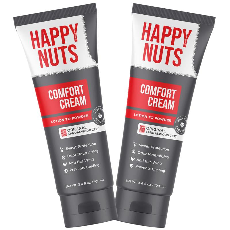 Comfort Cream Deodorant for Men: Anti-Chafing Sweat Defense, Odor Control, Aluminum-Free Mens Deodorant