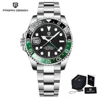 V3 Version GMT Watches Men'S Luxury Sapphire Automatic Mechanical Watch 40MM Stainless Steel Waterproof Watch