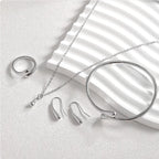 Water Drop Jewelry Set
